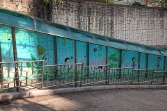 원효초등학교 옹벽