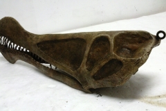 공룡화석조형물